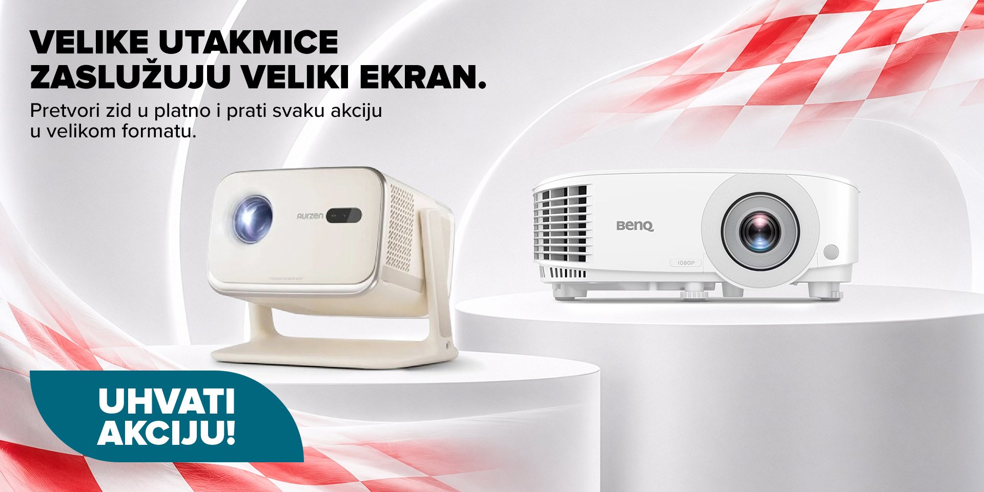 Projektori i oprema na akciji 
